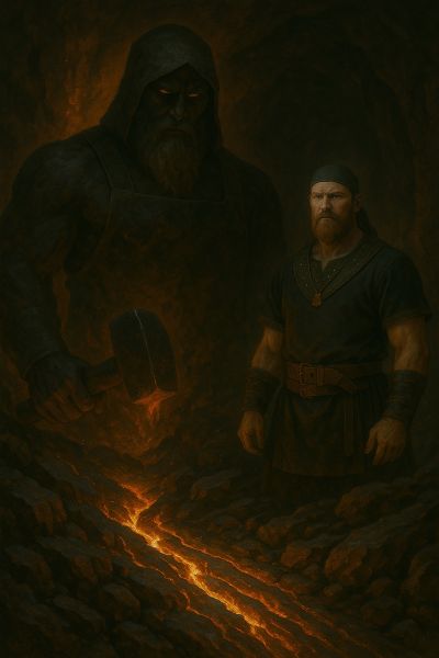 Datei:Der Gott des Schmiedens und Krieger.jpg