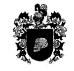 Wappen mit Totenkopf